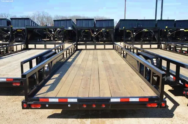 20ft Pipe Gooseneck Trailer w/Slide In Ramps