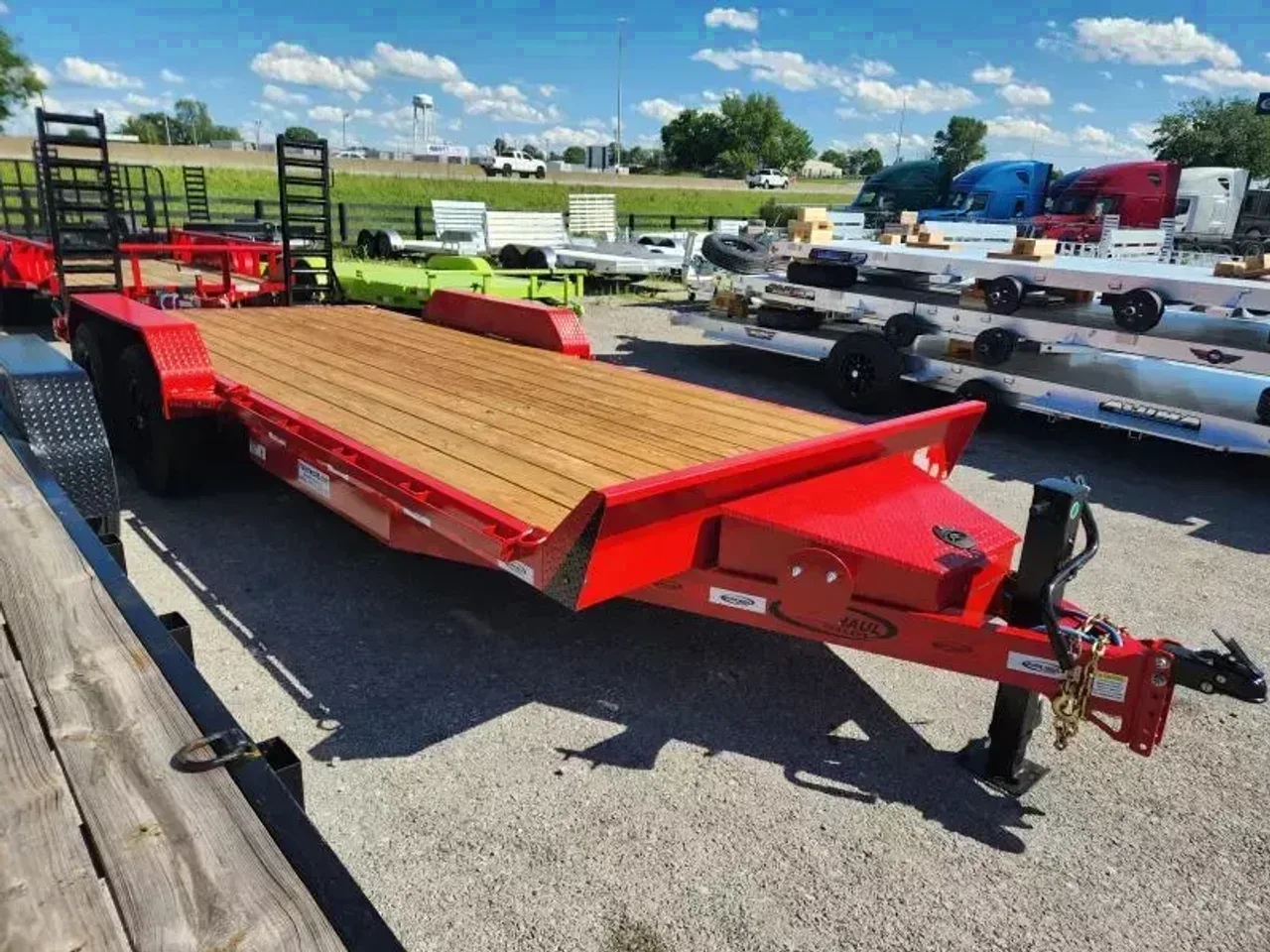 010519 - 2026 Dura-Haul 7' X 20' Stand Up Ramps (2)7k Axles BP Equipment Equipment Trailer