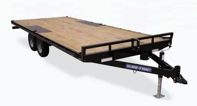 Versatile 2025 Sure-Trac 8.5x16 Deckover Flatbed - Low Profile 10K