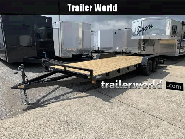 2025 Quality Steel 8.5x20 Flatbed Car Hauler - Make an Offer
