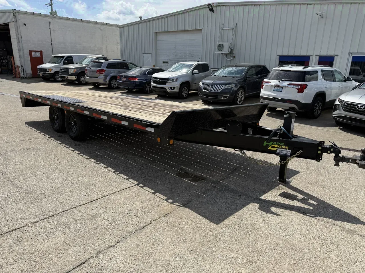 705307 - 2026 Hardcore 8.5' x 20' Deckover Slide-in Ramps (2)7K Axles Equipment Trailer