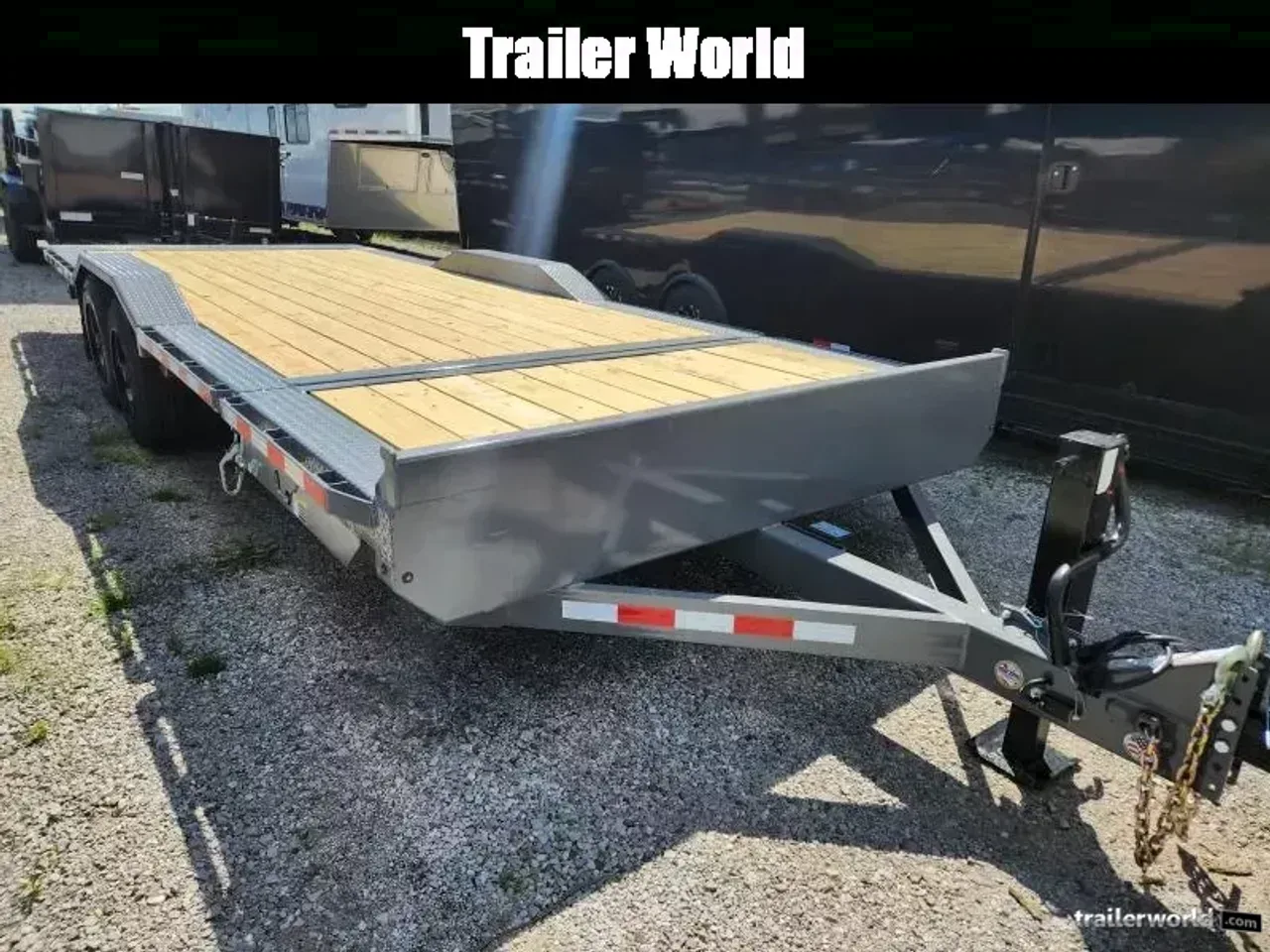 122178 - 2025 Midsota 102" x 22' Tilt Bed Wide Body (2)8K Axles Equipment Trailer