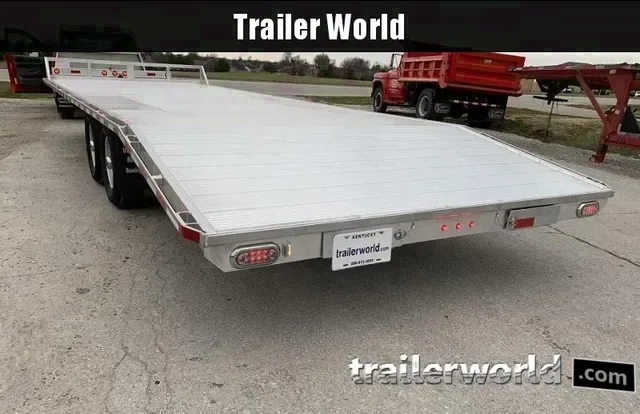 2025 Sundowner 8.5x24 Aluminum Deckover Flatbed Trailer