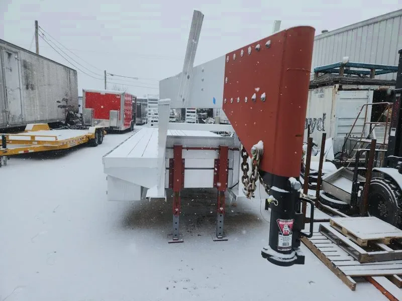 2010 TrailerWorld GN Dual Tandem (2) 10k Commercial Axles Deckover Equipment Trailer