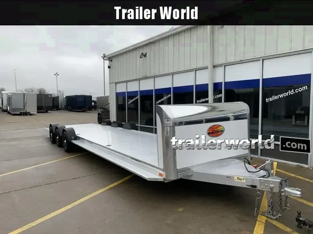 2022 Sundowner 8.5x35 Open Aluminum 2-Car Hauler Trailer