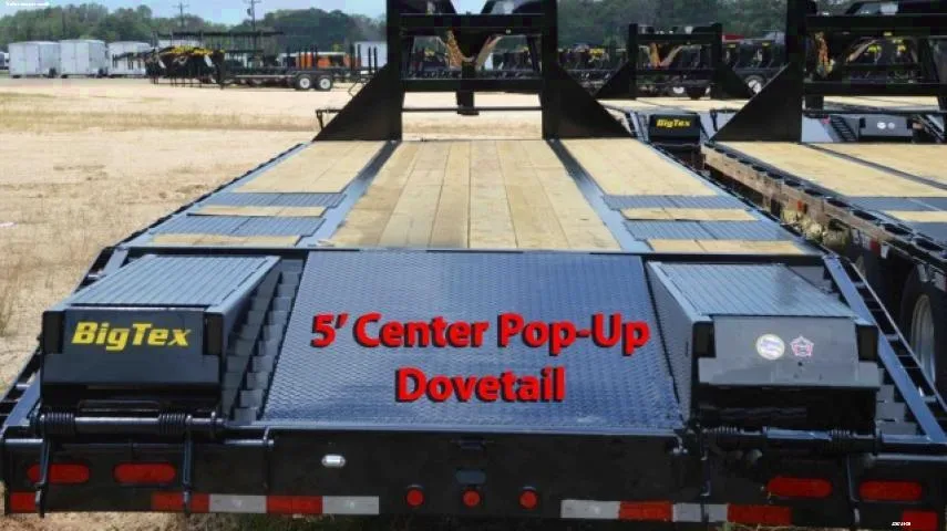 25+5ft Tandem Dual 22,500# Over Axle Gooseneck