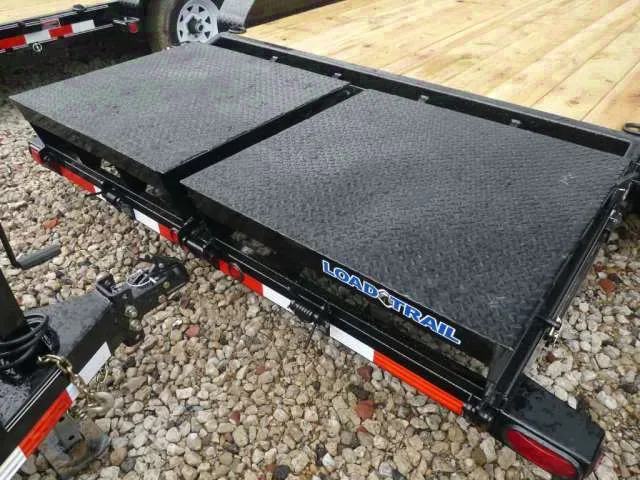 18ft Open Equipment Trailer  - Bumper Pull Hitch