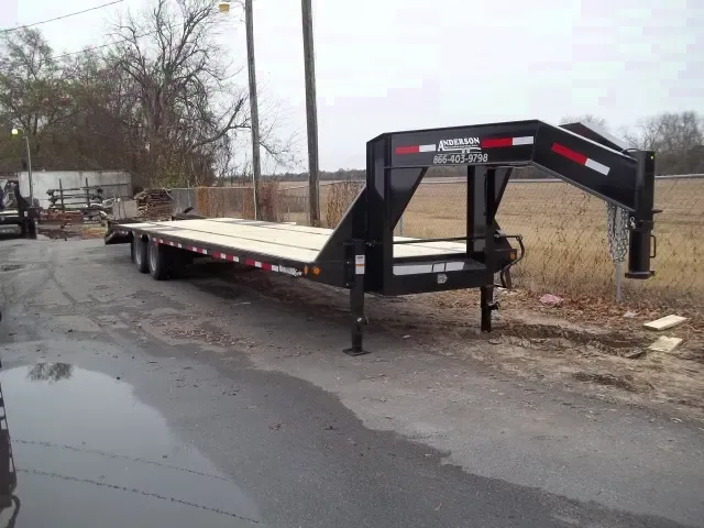 2025 Anderson 36ft Gooseneck Flatbed Trailer - Byron, GA
