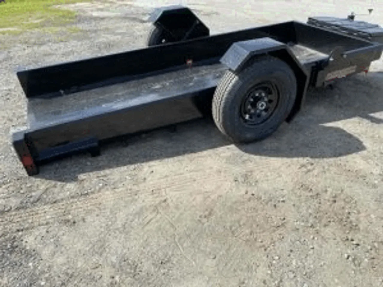Equipment Trailer 2026 4.25X12 Midsota SL-12 drop deck scissor lift trailer fork lift -EQSL12-126701 4.25 ft. x12 ft.