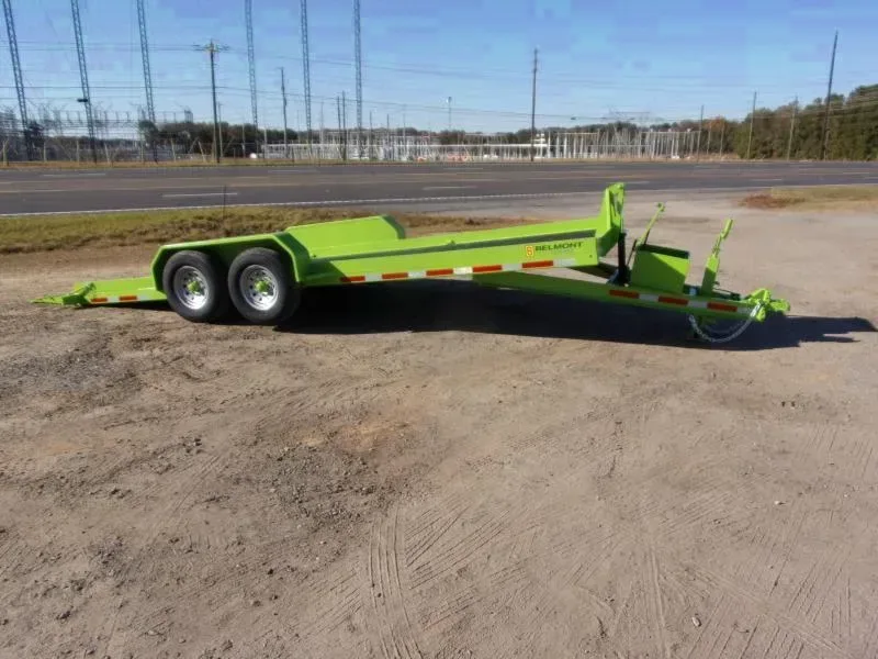 Equipment Trailer 6.67X20 Belmont equipment 80×20 14k Hydraulic tilt deck trailer low pro Equipment Trailer-EQBSLT8020-05196 6.67 ft. x20 ft.