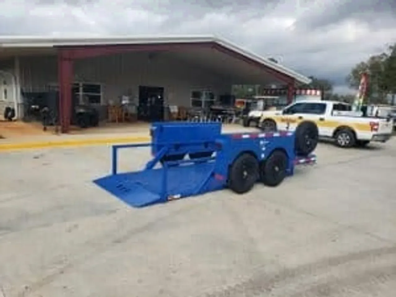Equipment Trailer 2026 6X14 Anderson trailers HGL10614 hydraulic drop deck trailer -ANDHGL614-T-106491 6 ft. x14 ft.