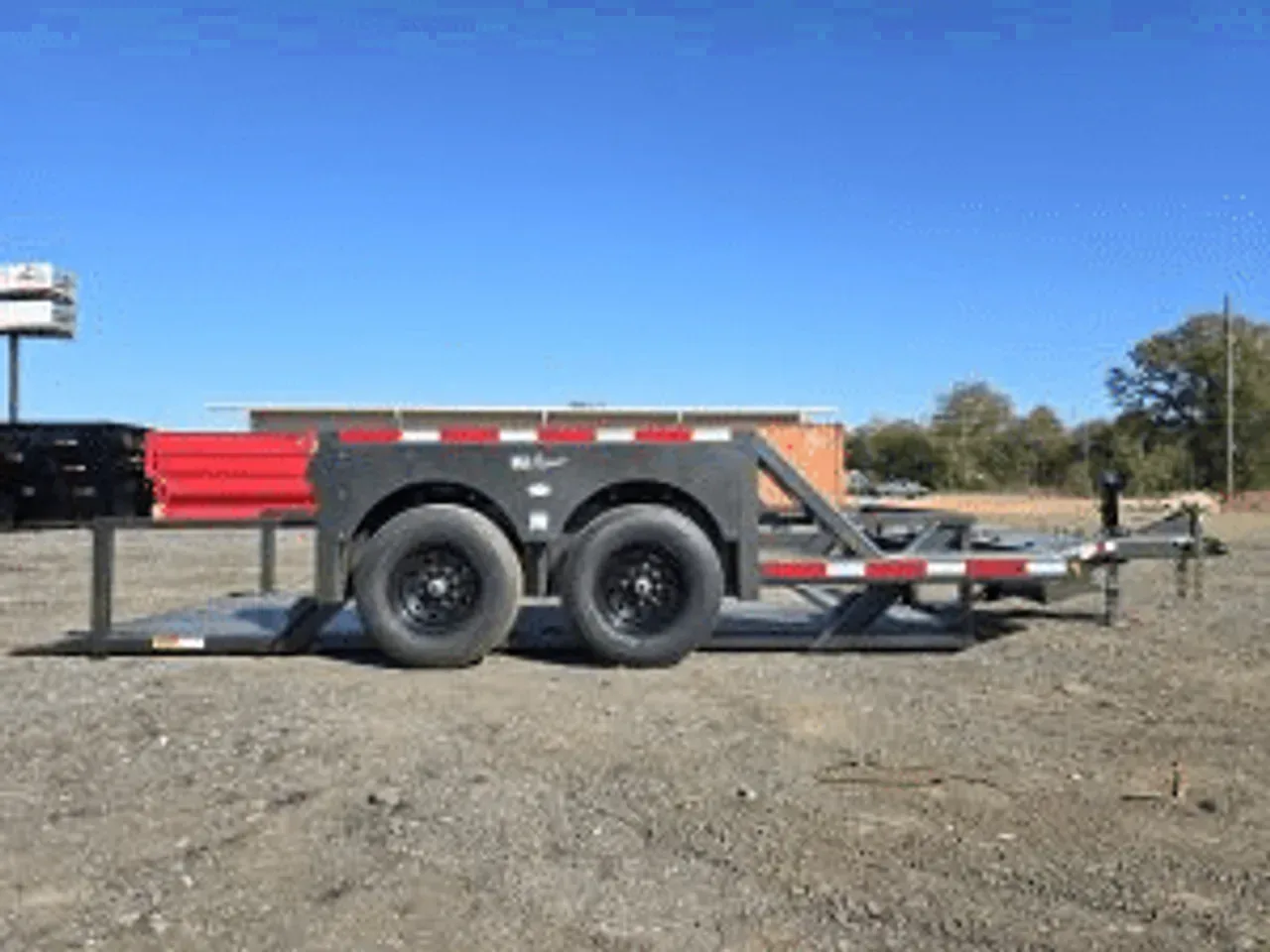 Equipment Trailer 2026 6X16 Anderson trailers HGL10616 ground loading forklift traIler -anhgl-10616-105584 6 ft. x16 ft.
