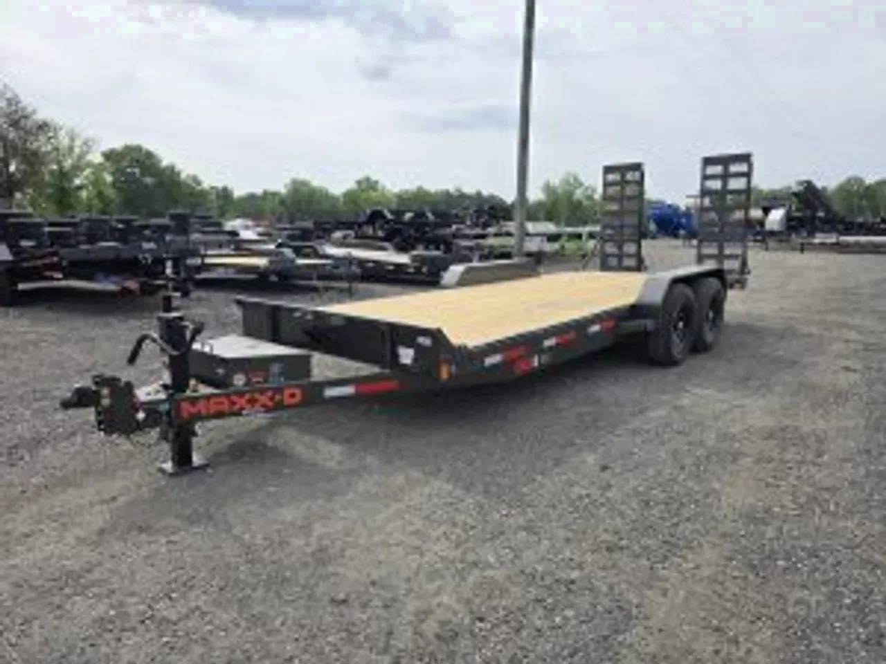 Equipment Trailer 2026 7X20 MAXXD Trailers 7×20 C6X Tandem Axle 14K Equipment Trailer -dte8220-c6x-132231 7 ft. x20 ft.
