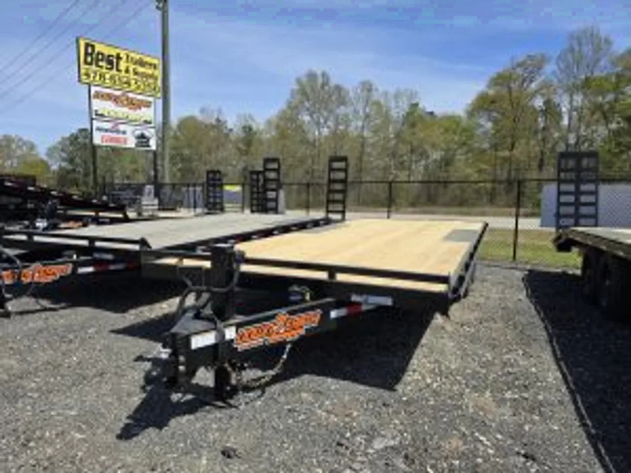 Equipment Trailer 2026 8.50X20 Down 2 Earth Trailers 102&amp;#215;20 Deck Over All Flat Material Hauler Trailer -dte10220-133623 8.50 ft. x20 ft.