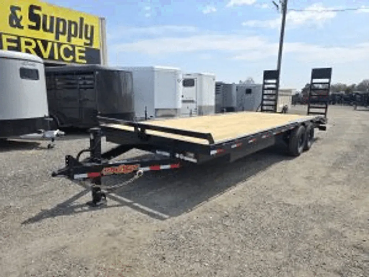 Equipment Trailer 2026 8.50X24 Down 2 Earth Trailers 8.5×24′ 14K Deck Over Equipment Trailer Channel Frame -dte10224C-131577 8.50 ft. x24 ft.