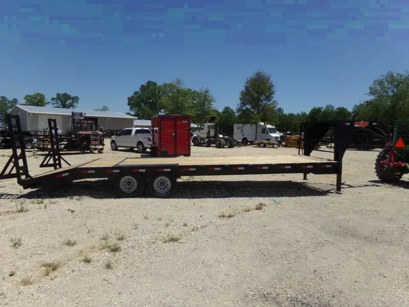 goosneck DTE Trailers 102 x 26-10k Flatbed Trailer