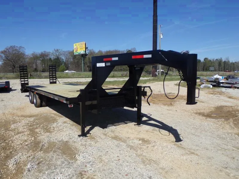 2025 Superior 8.5x30 Gooseneck Equipment Flatbed Trailer