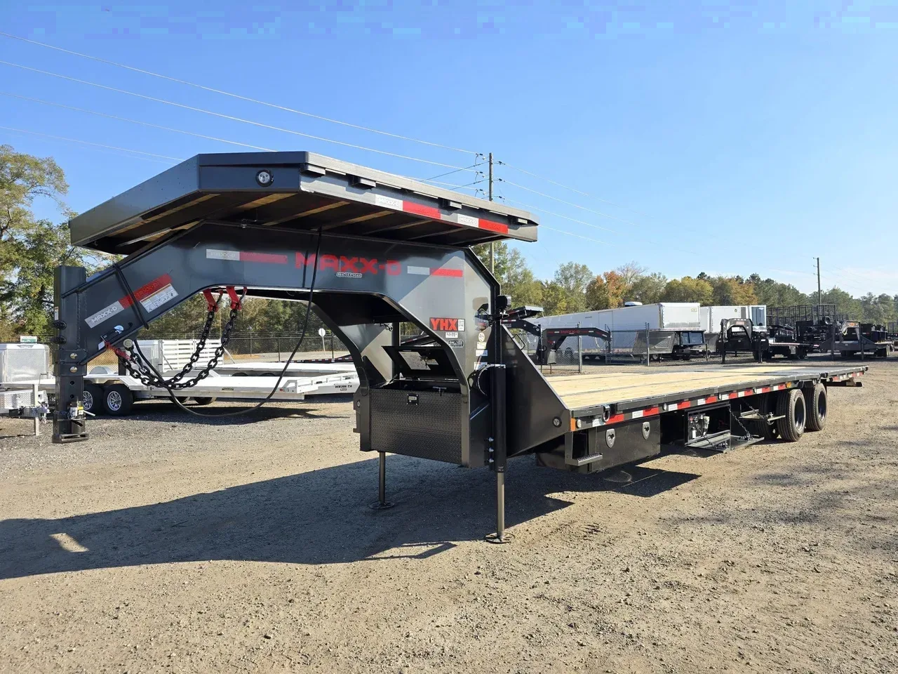 Equipment Trailer 2026 8.5X34 MAXXD Trailers YHX 8.5X34′ YHX Gooseneck Deckover Equipment Trailer Fully Loaded -DTE10234-YHX-131941 8.5 ft. x34 ft.