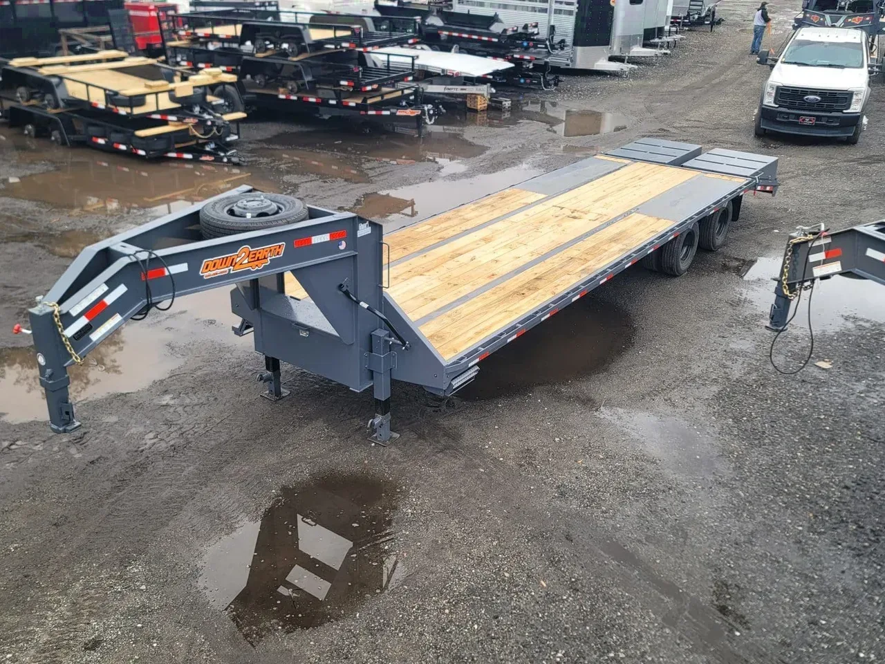 Equipment Trailer 2026 102X35 Down 2 Earth Trailers 8.5X35 Deck Over Gooseneck Equipment Trailer -DTEGNDO10235-128764 102 ft. x35 ft.