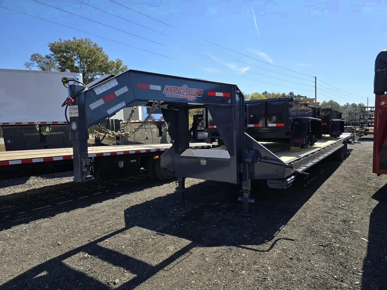 Equipment Trailer 2026 8.50X40 Down 2 Earth Trailers 8.5X40 Deck Over Equipment Trailer With Ramps -DTEGNDO10240-130931 8.50 ft. x40 ft.