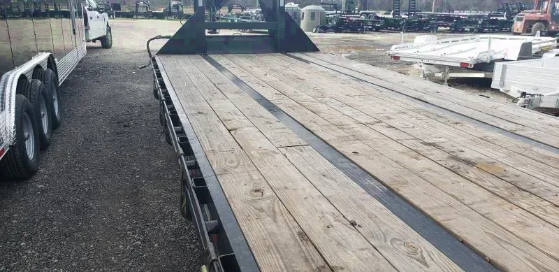 40 ft gooseneck deckover Hotshot Flatbed Trailer