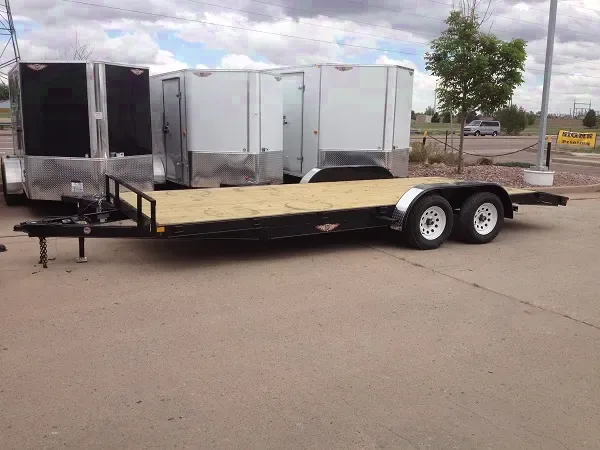20ft Flatbed Car Hauler w/Electric Brakes