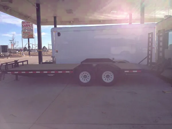 20ft  Equipment Trailer 14000 lb GVWR