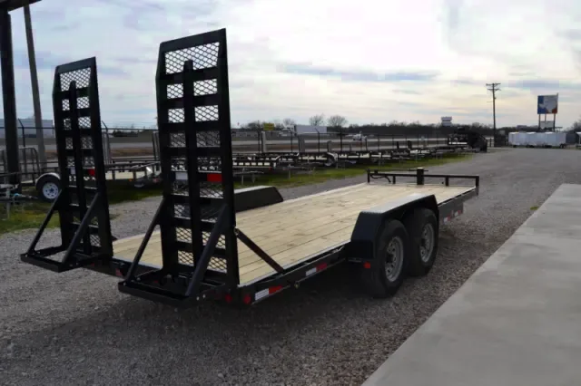 BUMPER PULL 20FT EQUIPMENT TRAILER