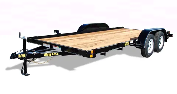 16FT TA CH 6K AXLES, RAMPS, SPARE MT