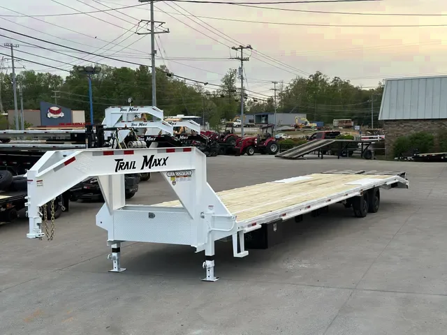 2025 Trail Maxx A210 Gooseneck Flatbed Trailer 102x35+5 – Clarksville, TN