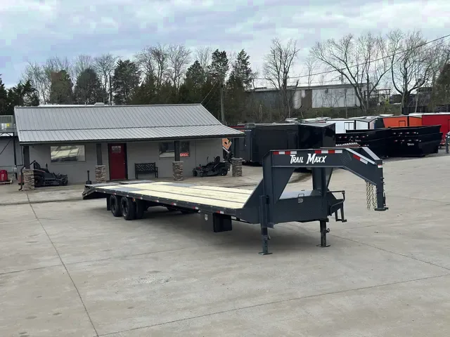 2025 Trailmax 102x40 Gooseneck Hotshot Flatbed Trailer - Clarksville, TN