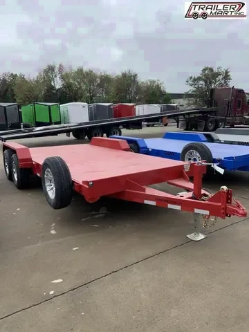 Robust 2025 6.5x18 Flatbed Car Hauler Trailer - Make Your Offer!