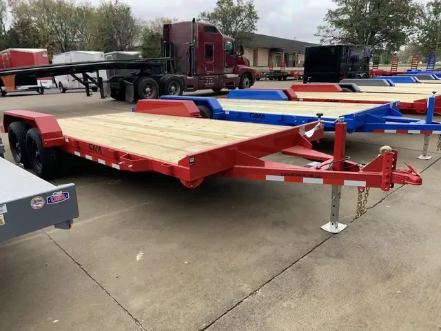 2025 6.5x18 Flatbed Car Hauler - Wood Deck - Clarksville, TN