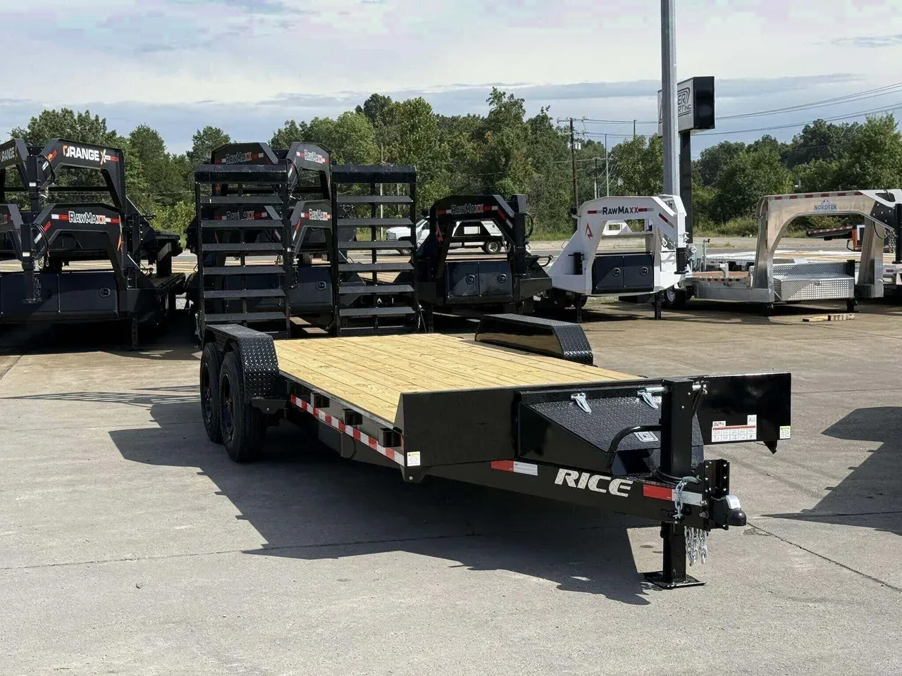 063428 - 2026 Rice Trailers 18+2 16K Equipment Equipment Trailer