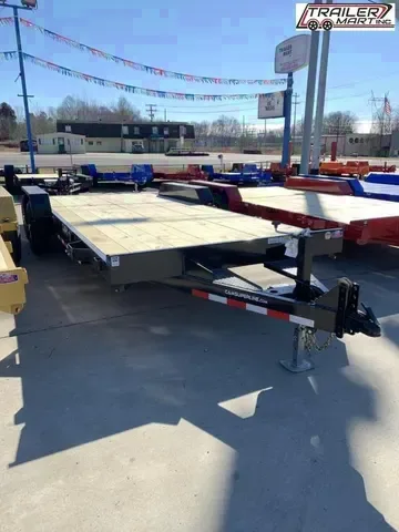 2025 7x20 5-Ton Wood Deck Flatbed Car Hauler - Clarksville, TN