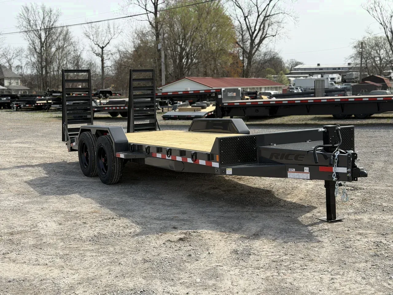 061154 - 2026 Rice Trailers 16k HD Equipment 20' Equipment Trailer