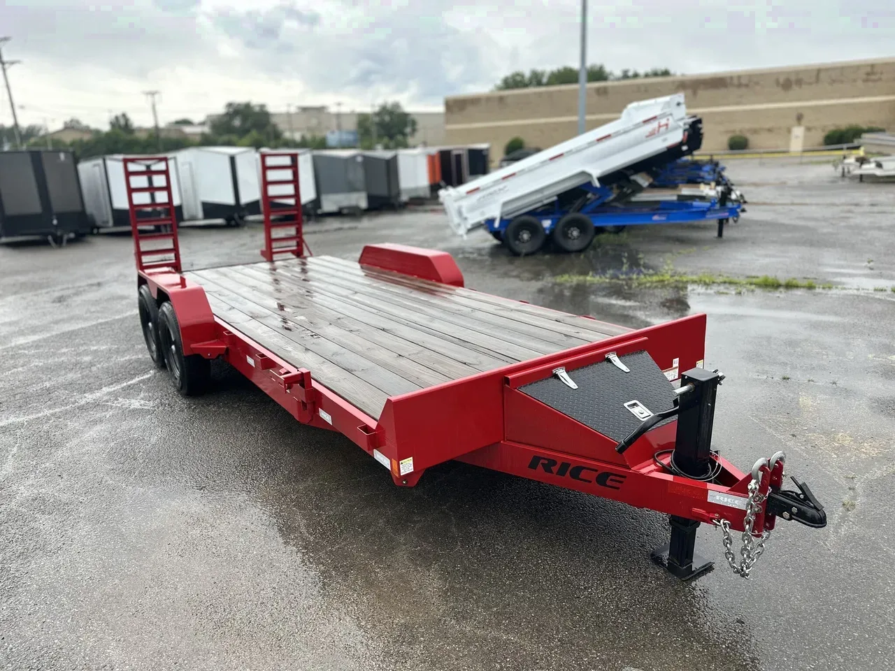 050773 - 2024 Rice Trailers 20' 14k Equipment Equipment Trailer
