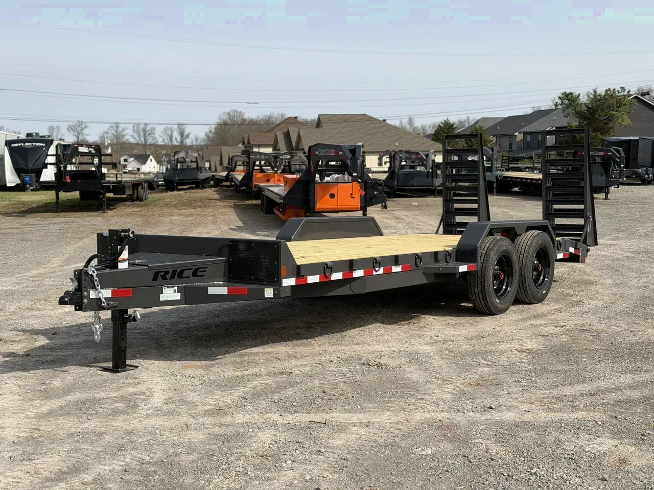 061335 - 2026 Rice Trailers 16k HD Equipment 22' Equipment Trailer