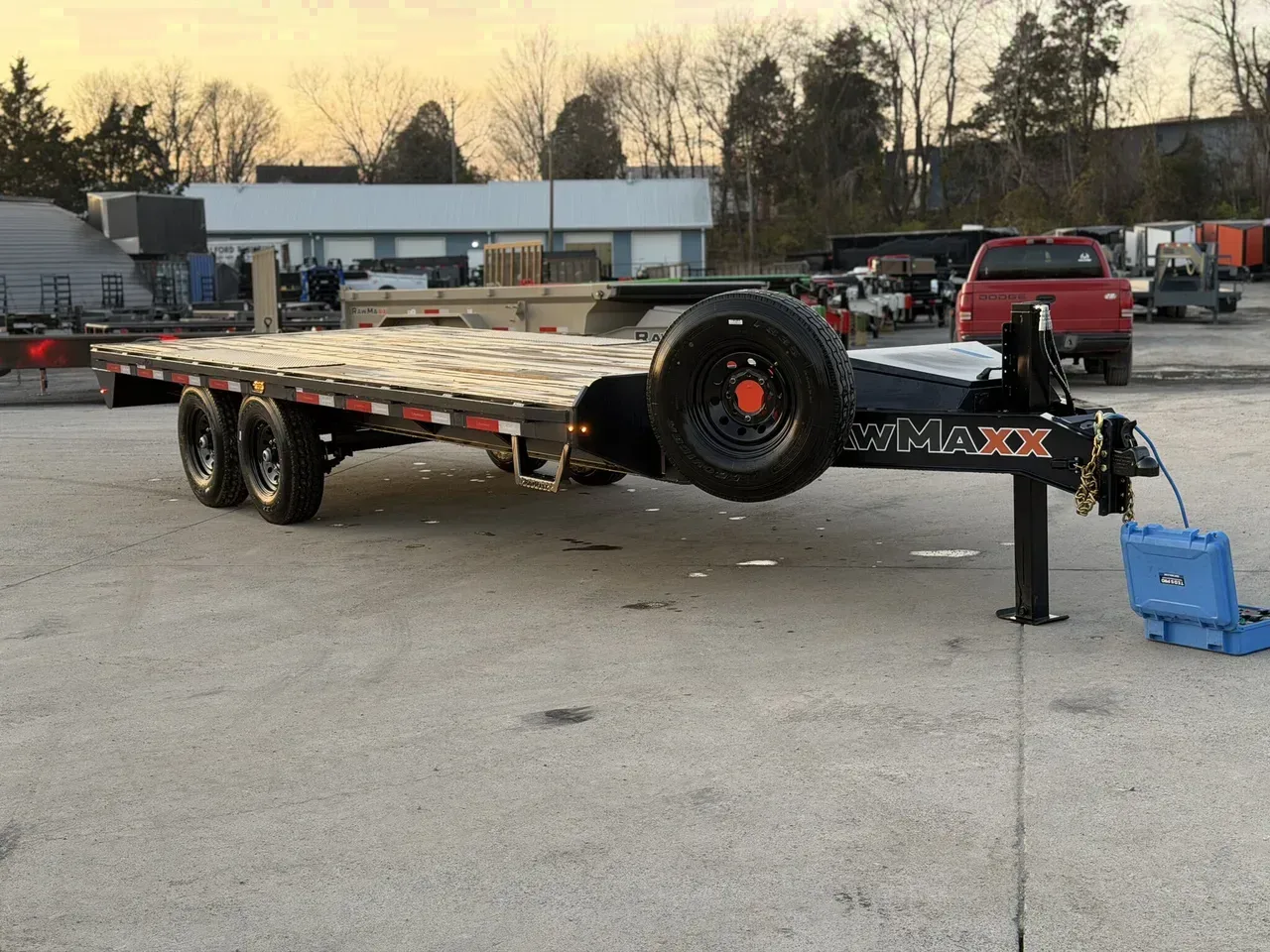 125791 - 2026 RawMaxx DOX 20' 14k Mid-Knight Series Equipment Trailer