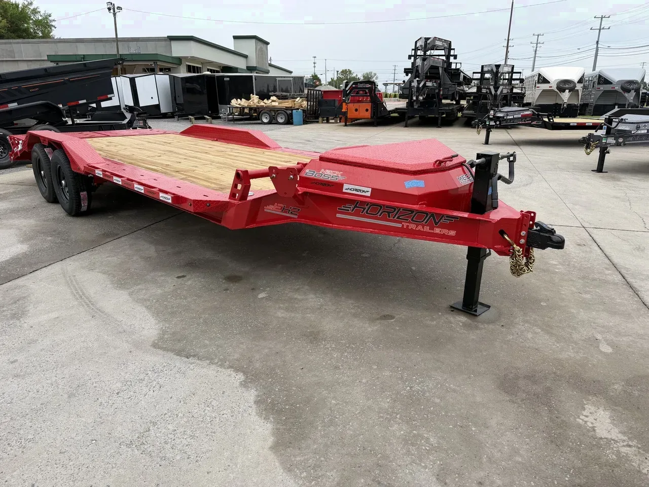 019120 - 2027 Horizon EHZ 8.5x20' BP EQUIPMENT TRAILER 7K Equipment Trailer
