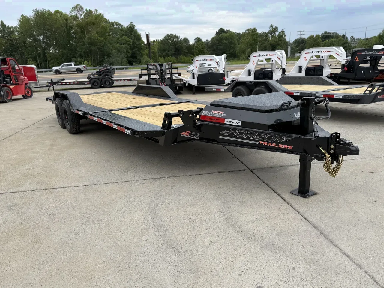 018593 - 2027 Horizon HET 8.5x20' BP EQUIPMENT TILT TRAILER 10K Tilt Deck Trailer