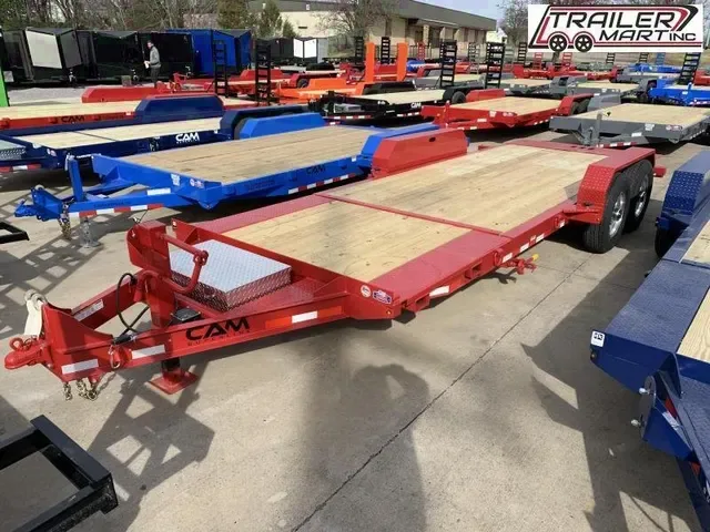 Make an Offer: 2025 8.5x21 Split Deck Tilt Flatbed Trailer