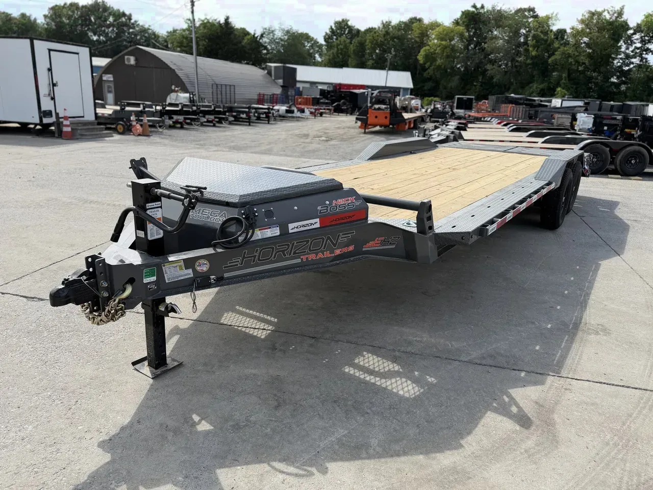 019121 - 2027 Horizon EHZ 8.5x22' BP EQUIPMENT TRAILER 7K Equipment Trailer