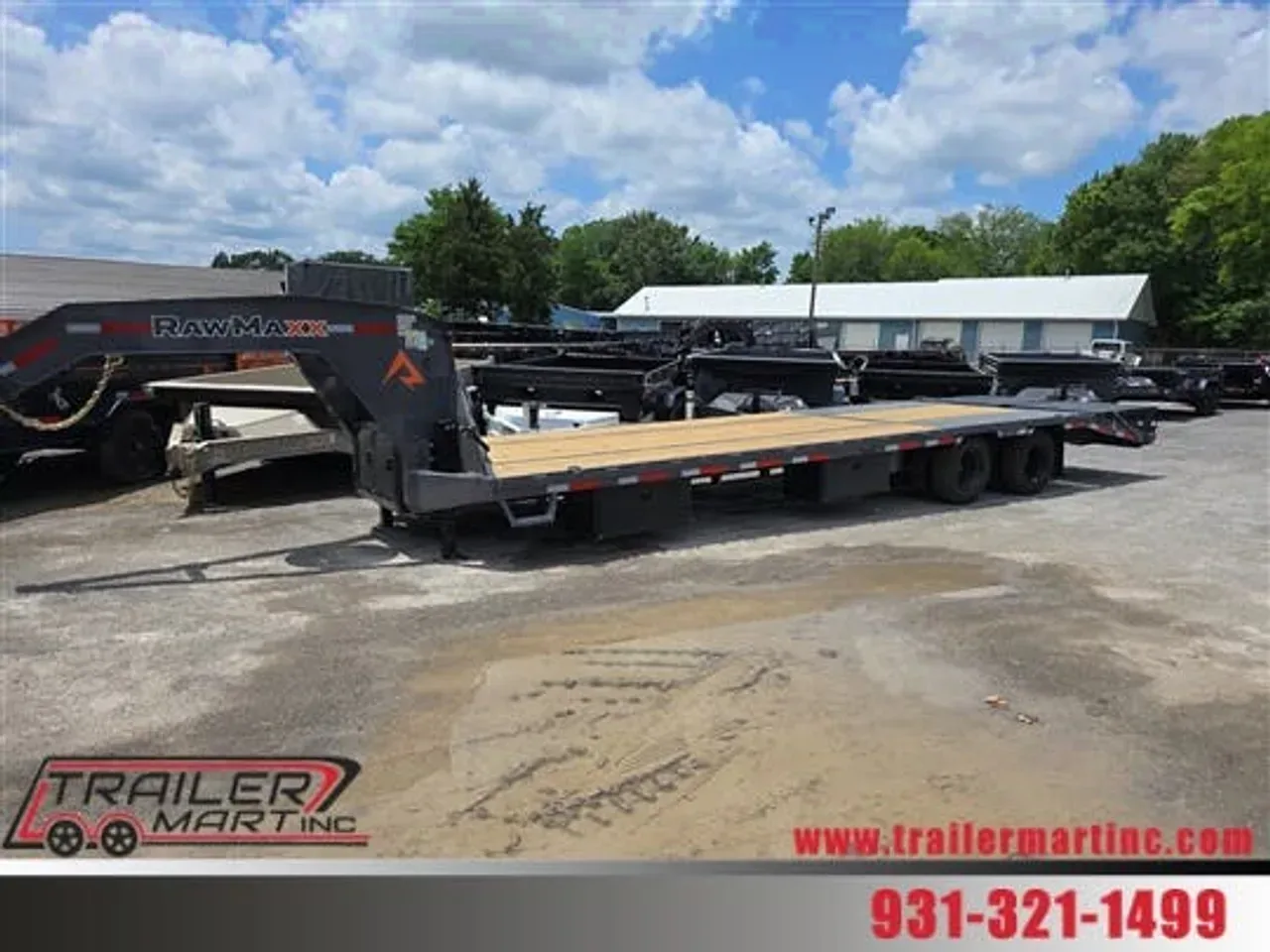 134183 - 2026 RawMaxx FDX 25+5 24K Flatbed Trailer