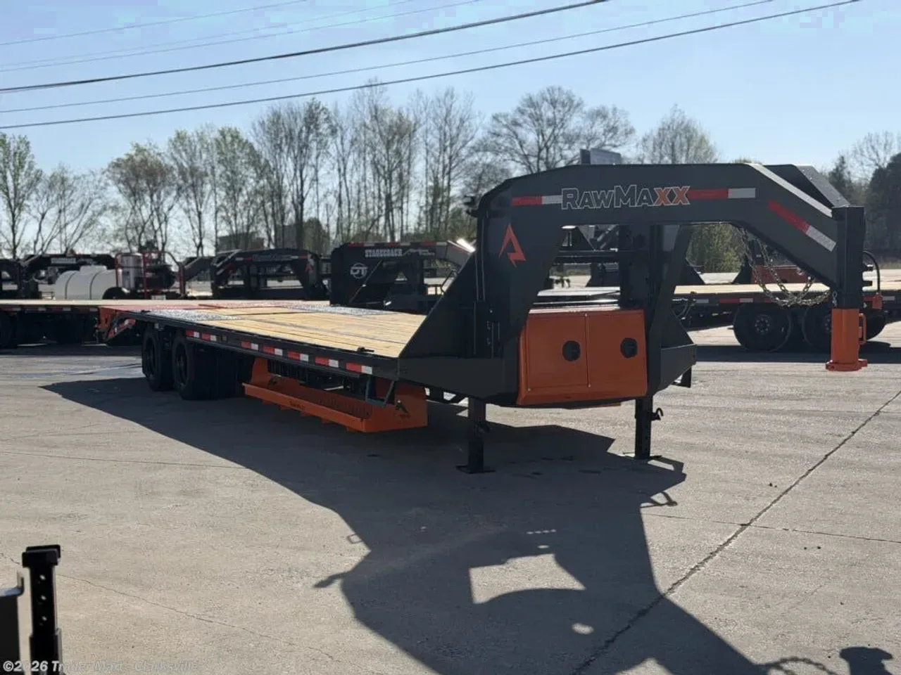 134861 - 2027 RawMaxx FDX 25+5 24K GN Flatbed Trailer