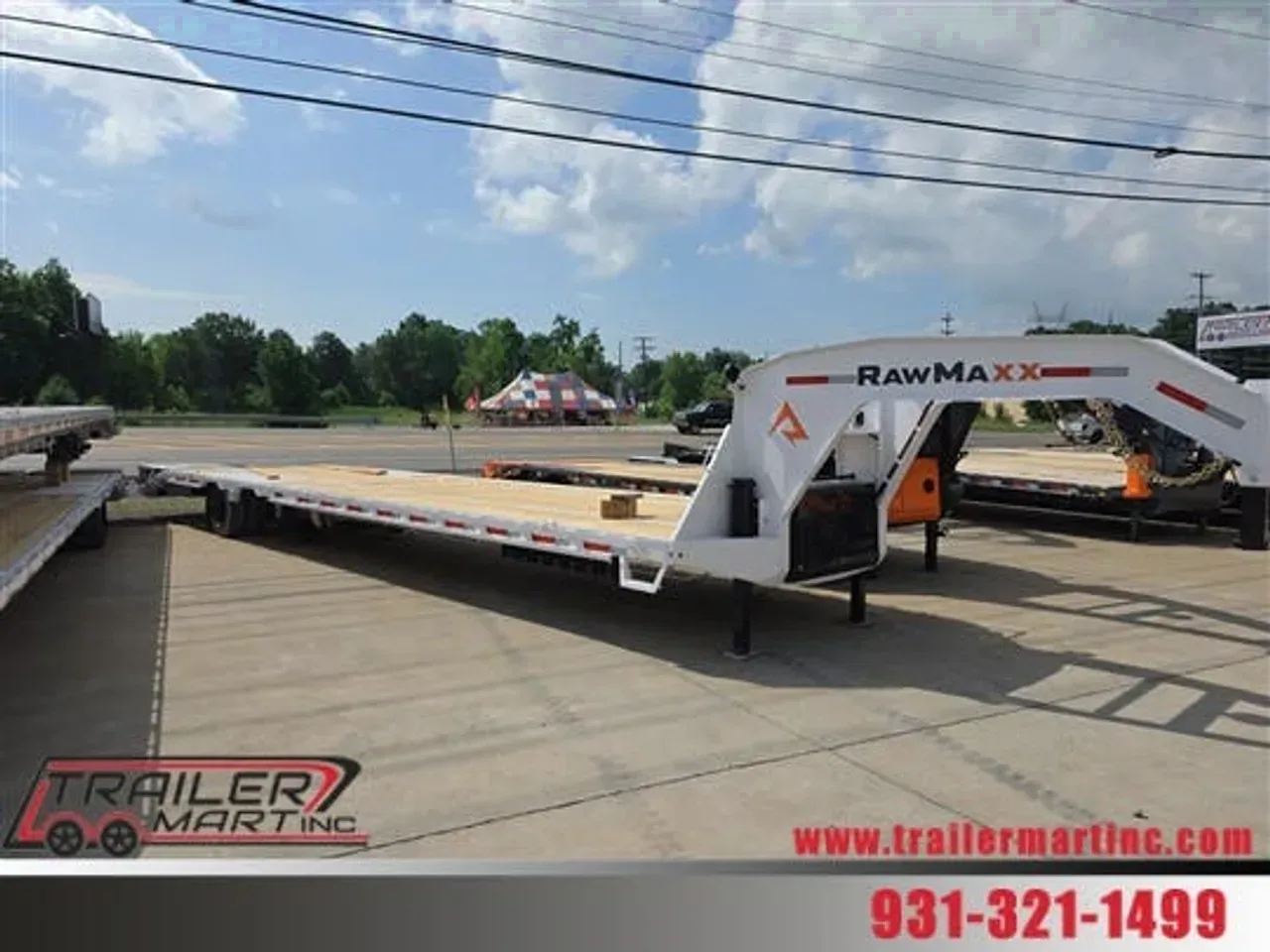 134860 - 2027 RawMaxx FDX Dual 35+5 24K Flatbed Trailer