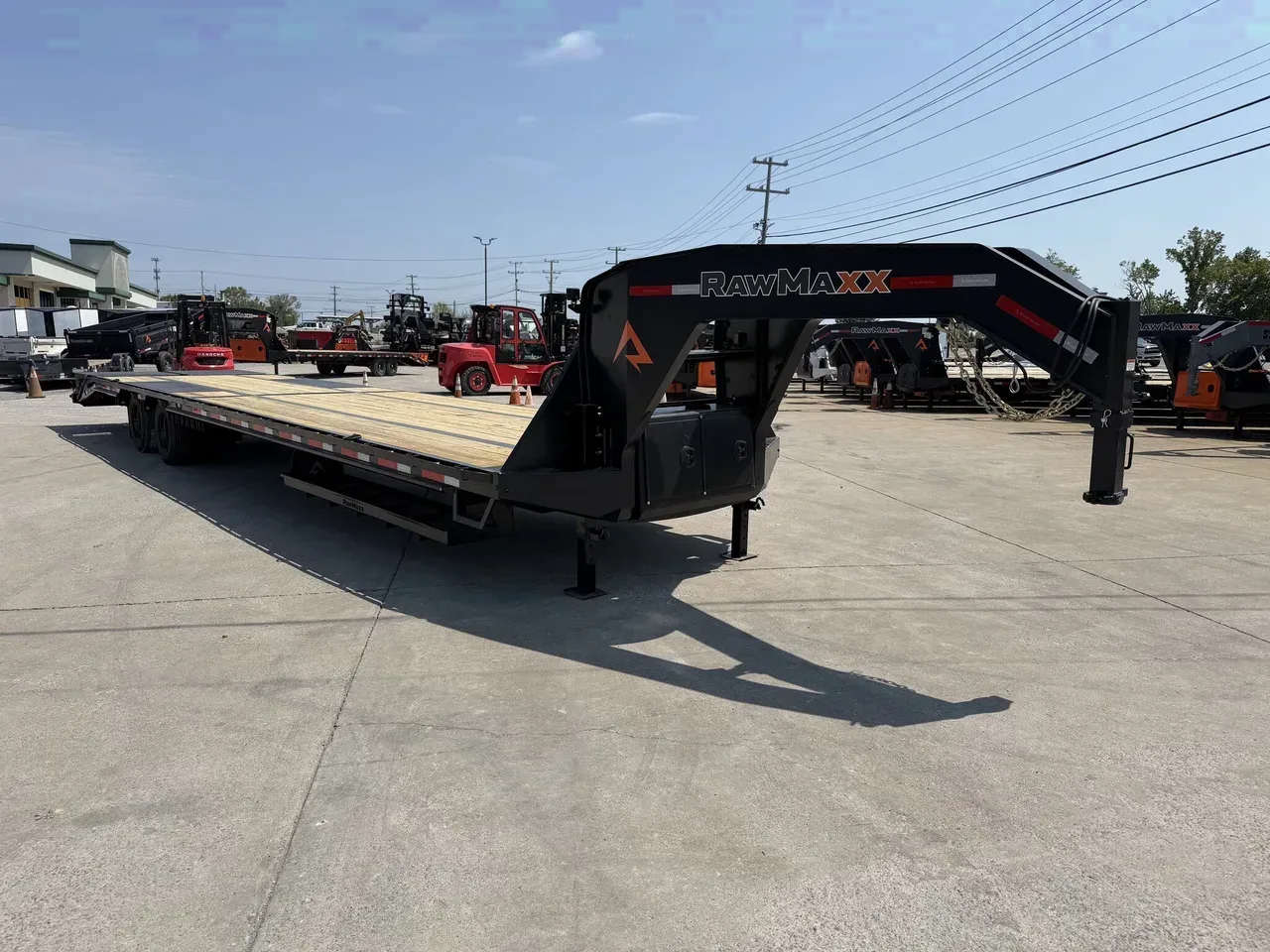 135887 - 2027 RawMaxx FDX Dual 35+5 24K GN Flatbed Trailer