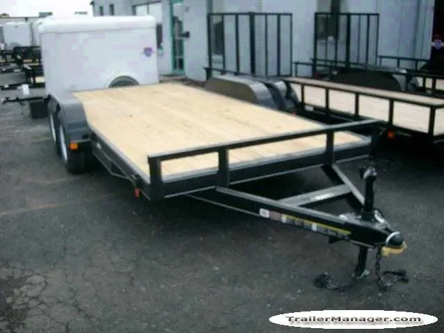 16ft Equipment Trailer w/5200lb Axles