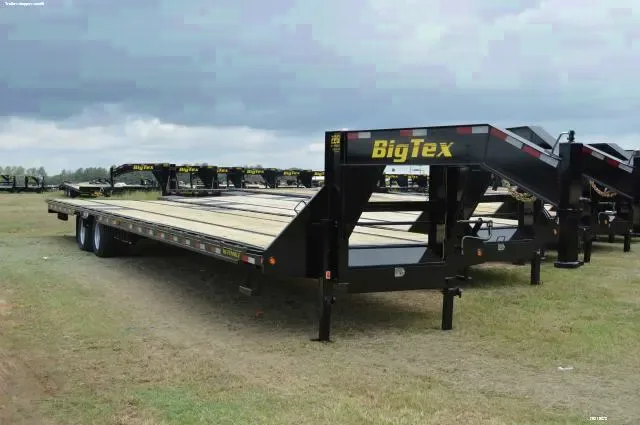 35ft (30+5) 2-10,000# Dual Axles, Oil Bath Flatbed Trailer