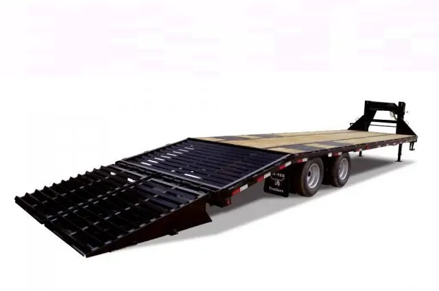 40ft Flatbed Gooseneck Equipment Trailer